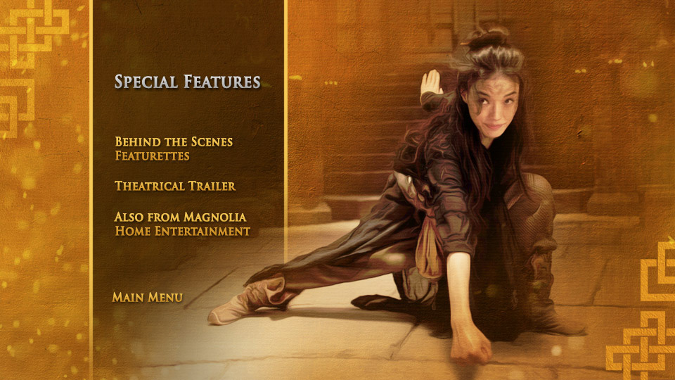 Journey to the West Blu-ray Special Features Menu Design